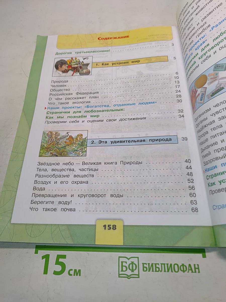 Окружающий мир. 3 класс. Часть 1