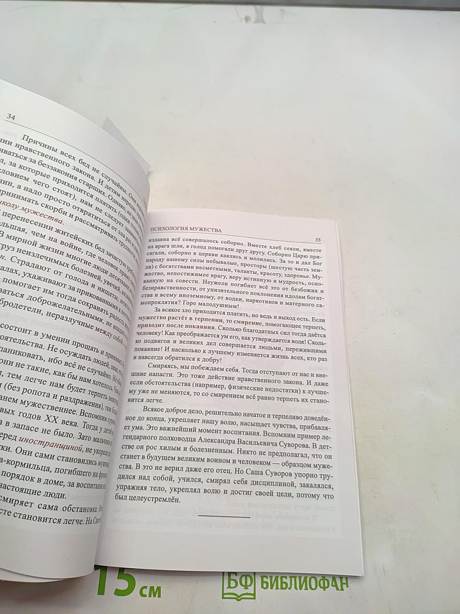 Психология мужества. Нравственная подготовка юношей