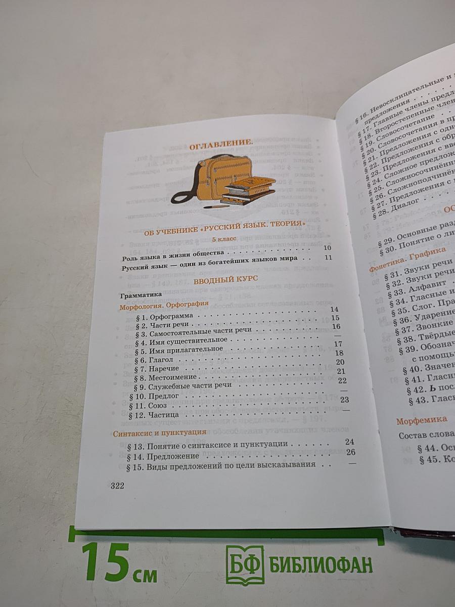 Русский язык. Теория. 5-9 классы