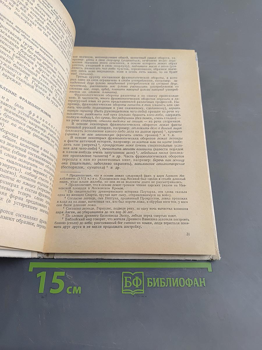 Пособие для занятий по русскому языку в старших классах средней школы