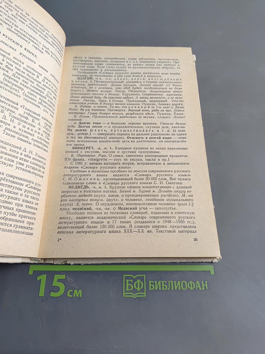 Пособие для занятий по русскому языку в старших классах средней школы