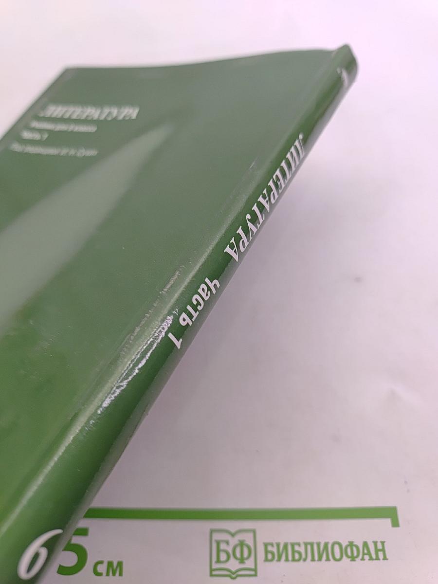 Литература. Учебник для 6 класса. Часть 1