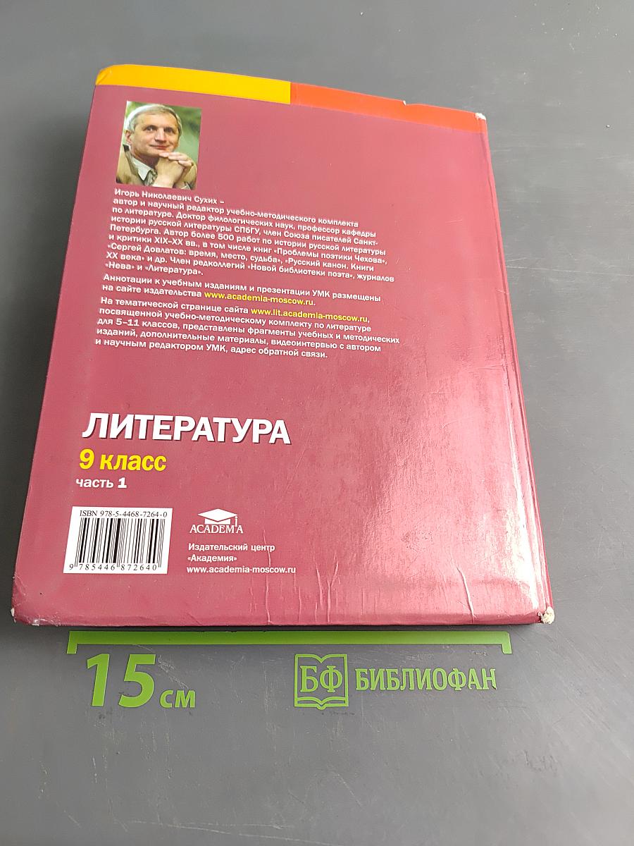 Литература. Учебник для 9 класса. Часть 1