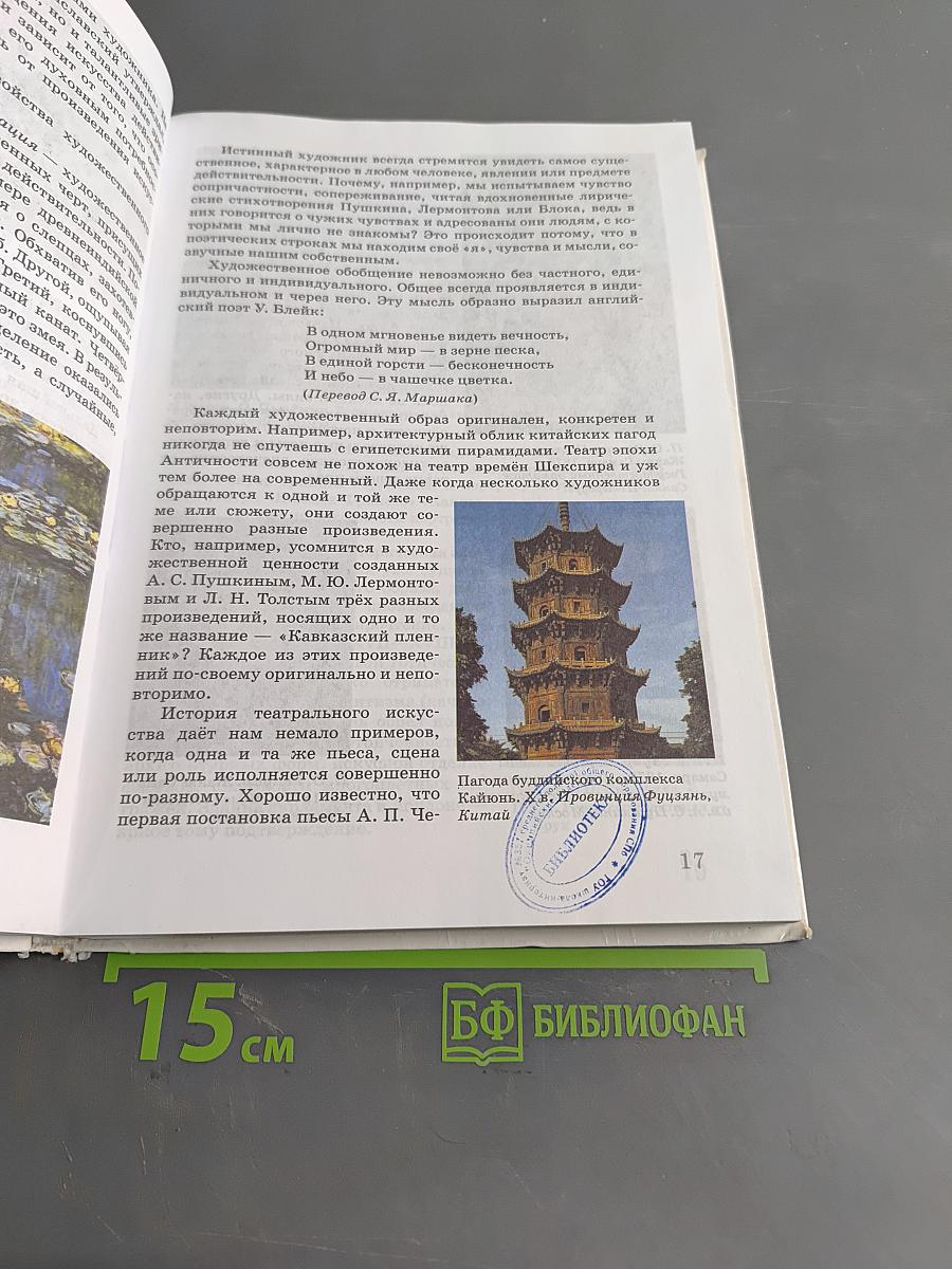 Искусство. Виды искусства. 8 класс