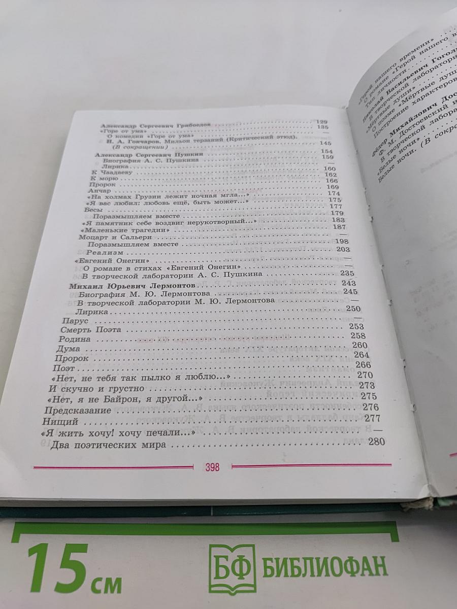 Литература 9 класс. Часть 1