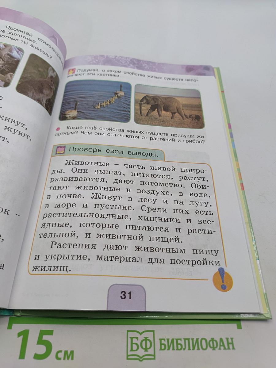 Окружающий мир. Учебник для 1 класса общеобразовательных учреждений. В двух частях. Часть вторая