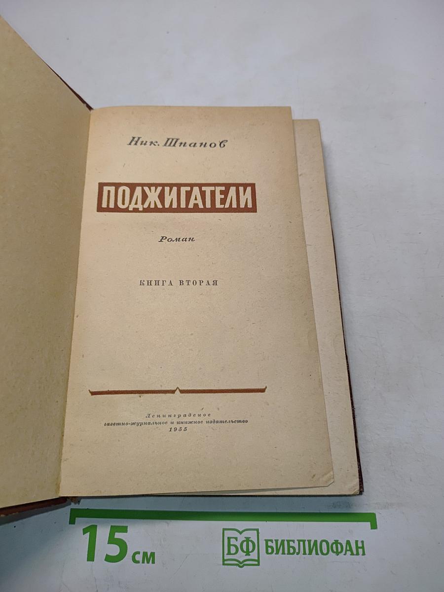 Поджигатели. Книга вторая