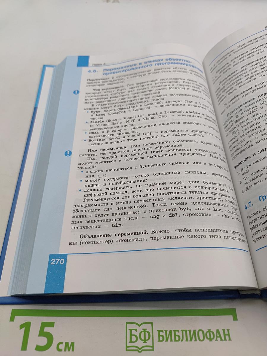 Информатика. 10 класс. Базовый уровень