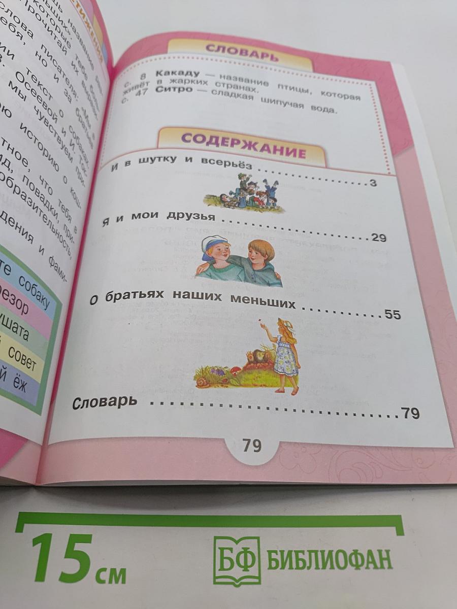 Литературное чтение. Учебник для общеобразовательных организаций. Часть 2. 1 класс