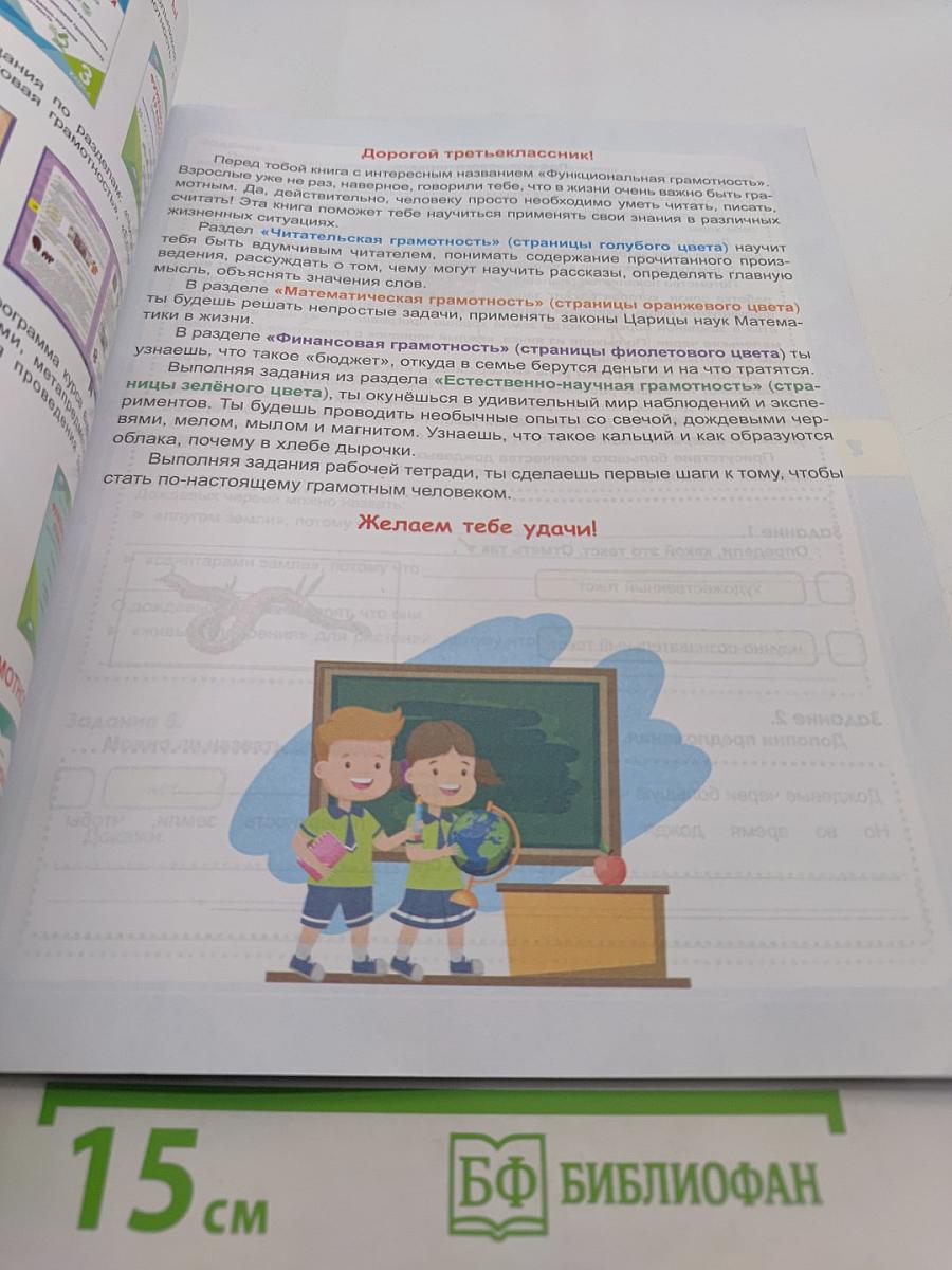 Функциональная грамотность. Тренажёр для школьников. 3 класс