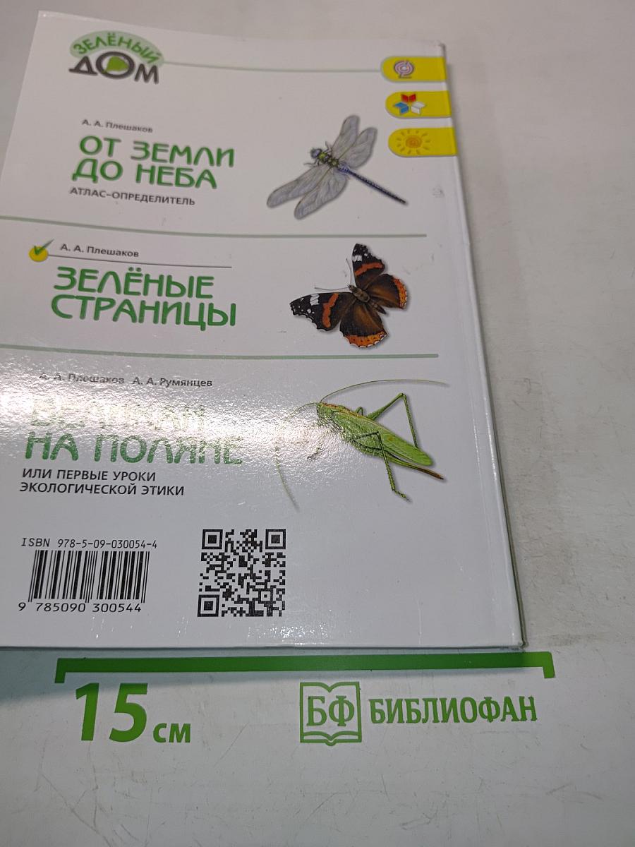 Зелёные страницы. Книга для учащихся начальных классов