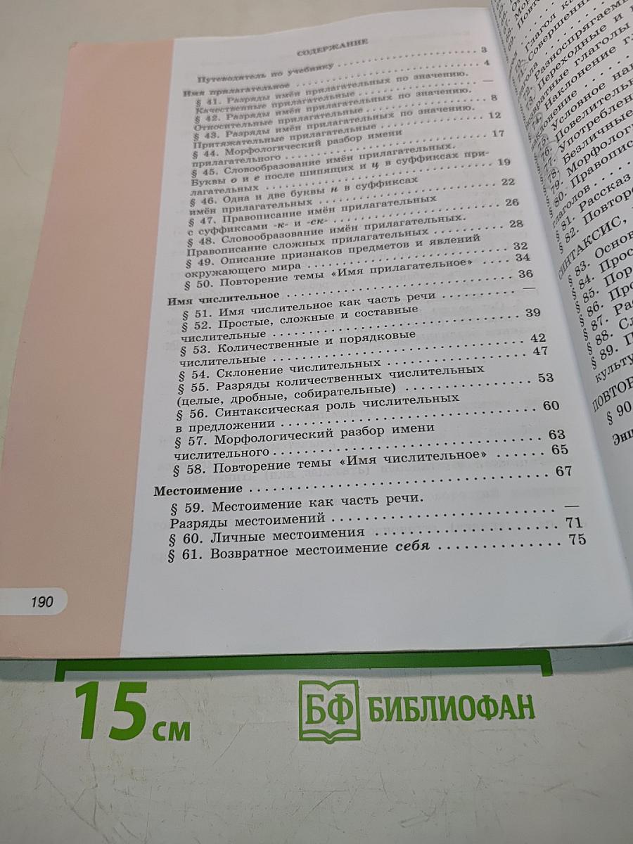 Русский язык. Учебник для общеобразовательных организаций. Часть 2. 6 класс