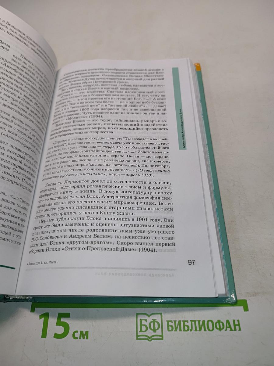 Литература. Учебник для 11 класса. В двух частях. Часть 1