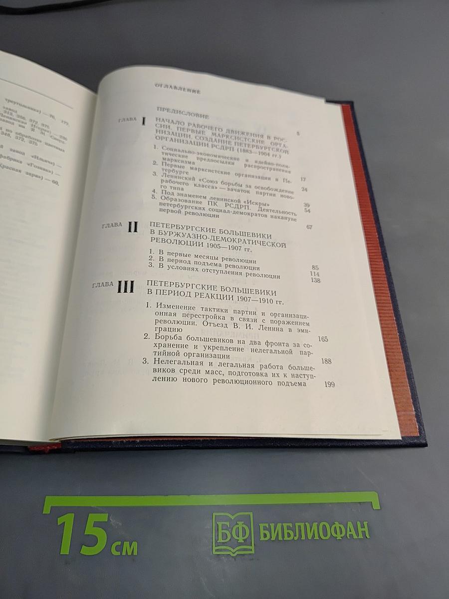 Очерки истории ленинградской организации КПСС. Том первый