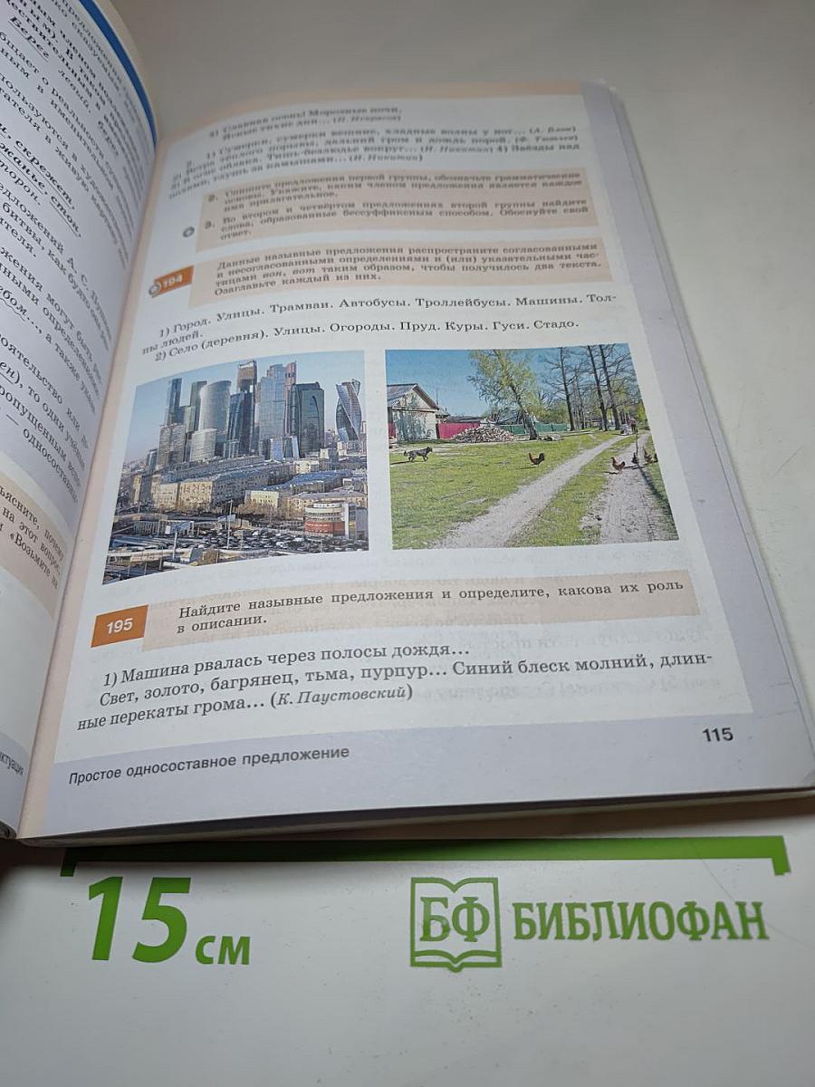 Русский язык 8 класс