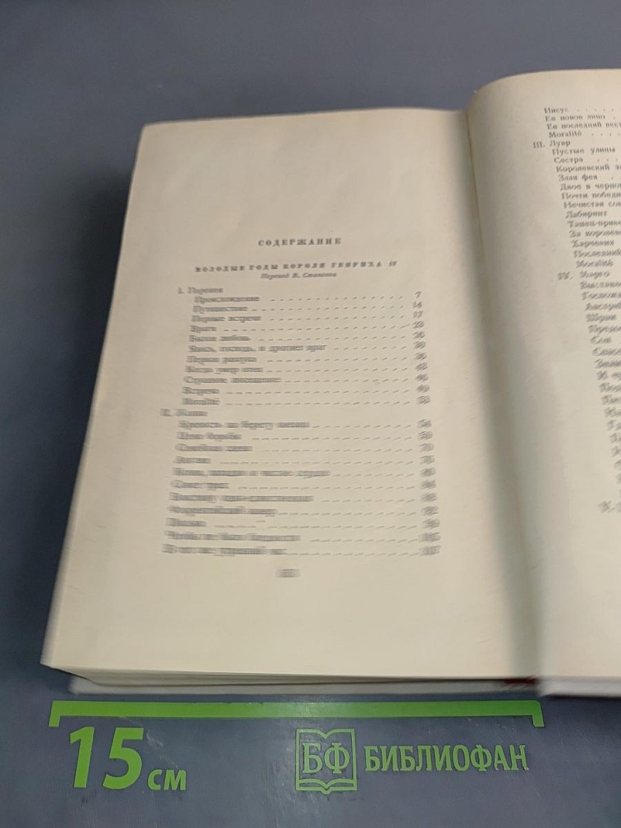 Сочинения. Том шестой. Молодые годы короля Генриха IV