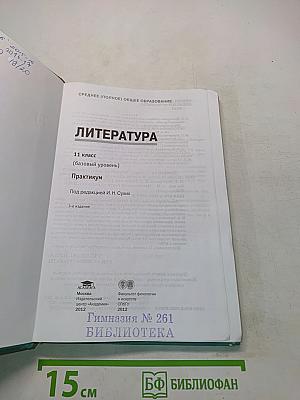 Литература. Практикум. 11 класс (базовый уровень)