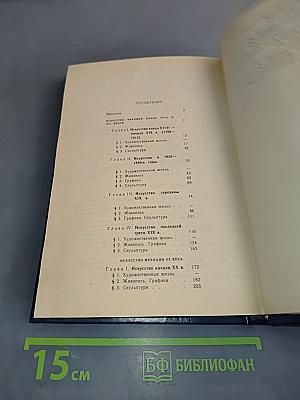 Французское изобразительное искусство конца XVIII-XX веков