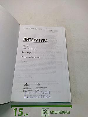 Литература. Практикум. 11 класс (базовый уровень)
