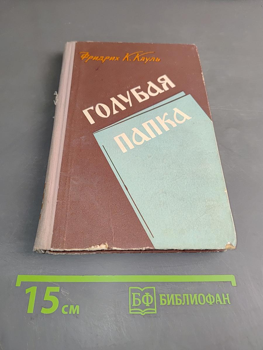 Голубая папка