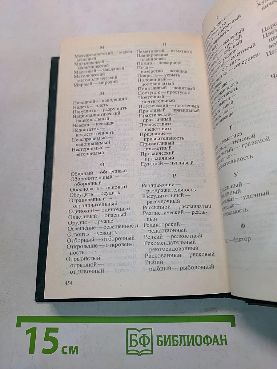 Словарь паронимов современного русского языка