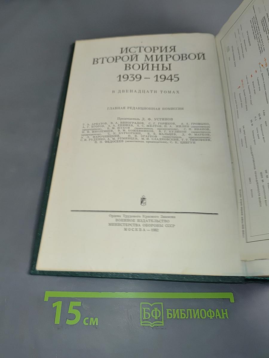 История Второй мировой войны в двенадцати томах
