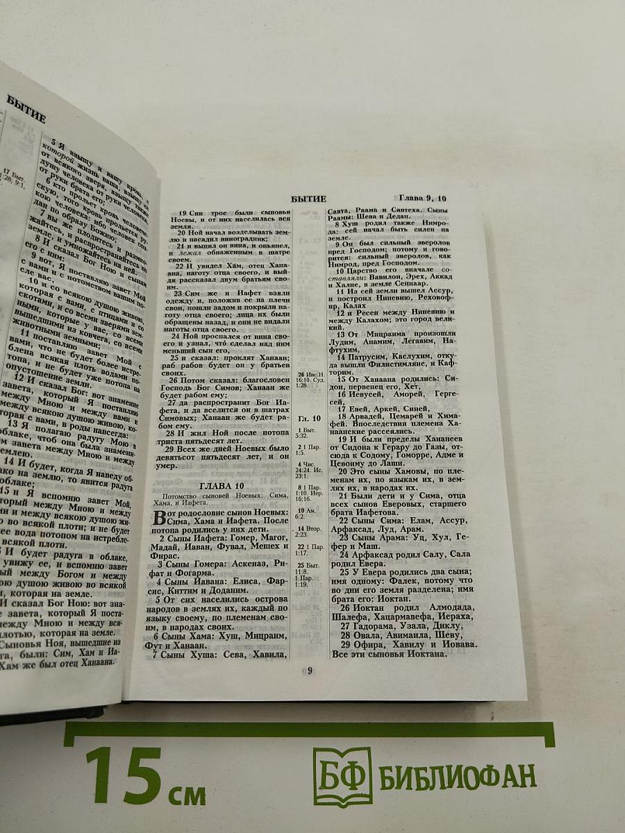 Священное Писание. Книги Ветхого и Нового Завета. Канонические. В русском переводе с параллельными местами