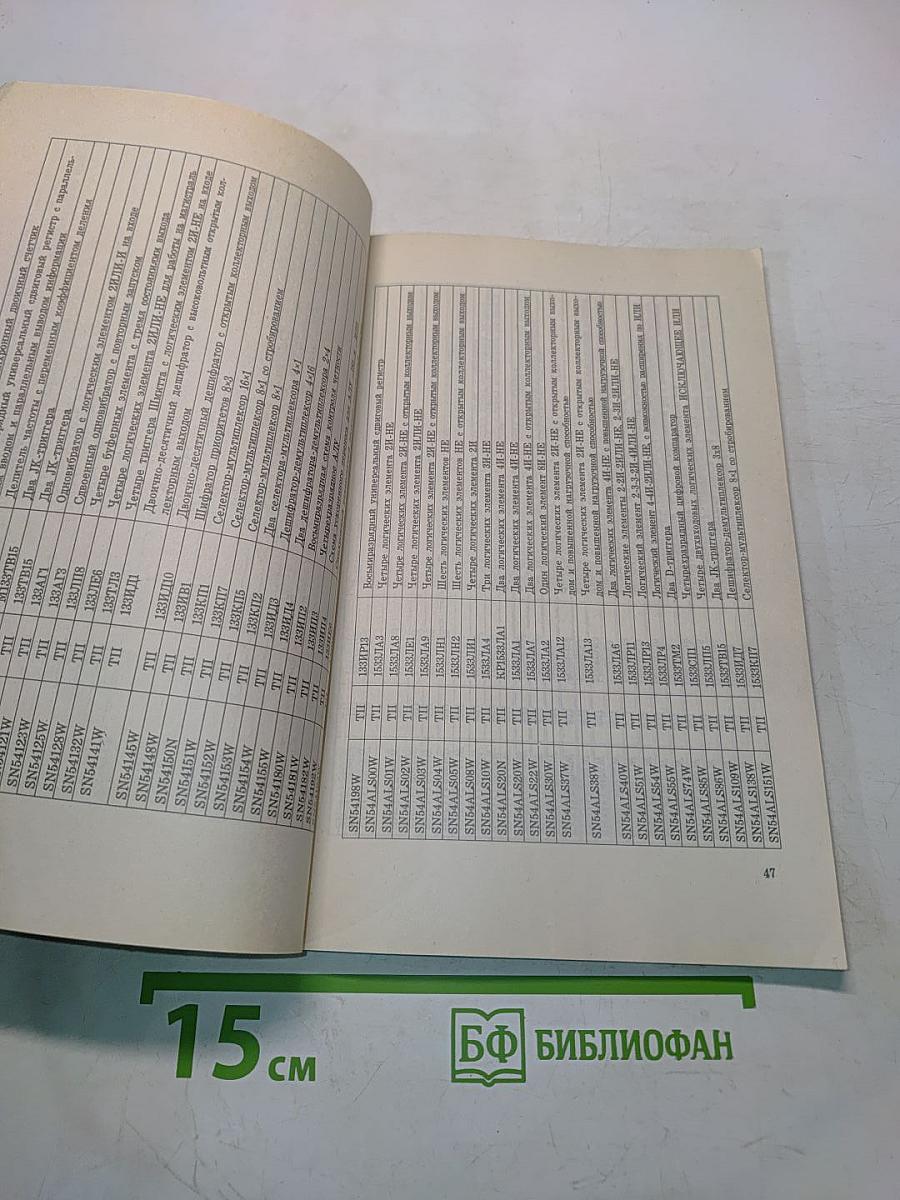 Зарубежные интегральные микросхемы и их отечественные аналоги