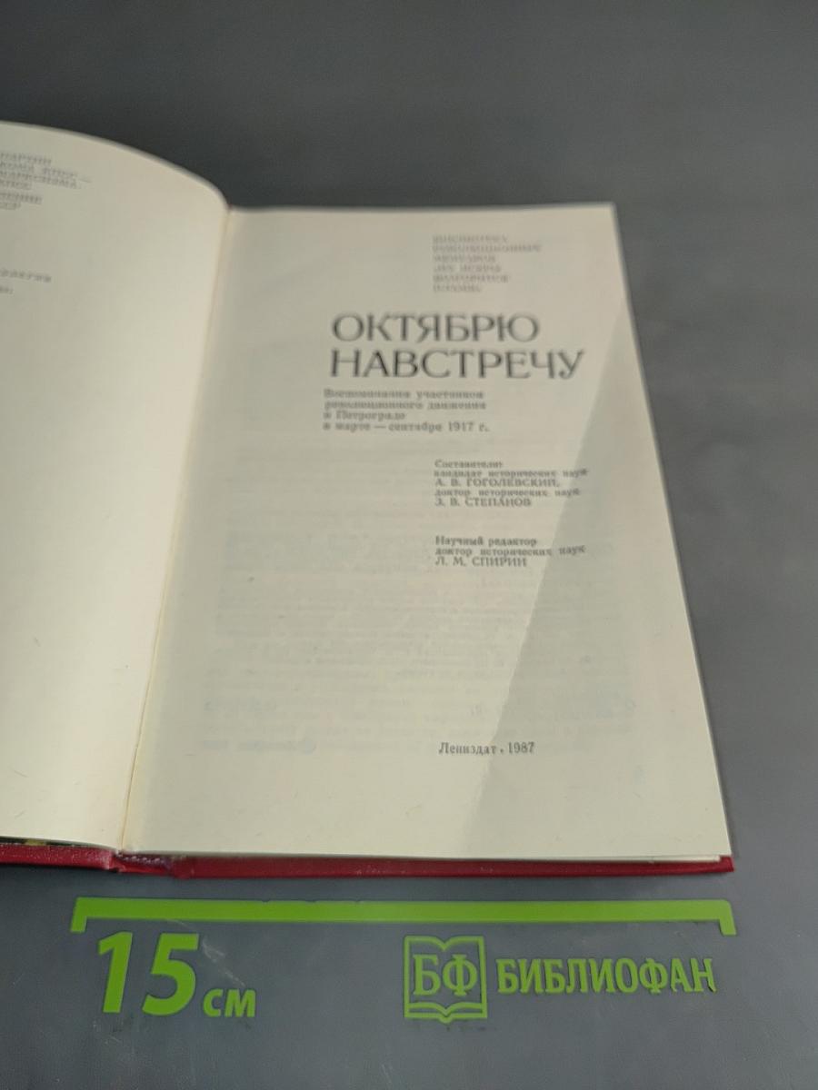 Октябрю навстречу