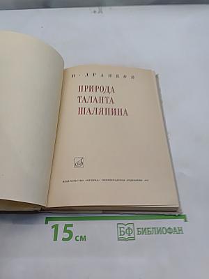 Природа таланта Шаляпина