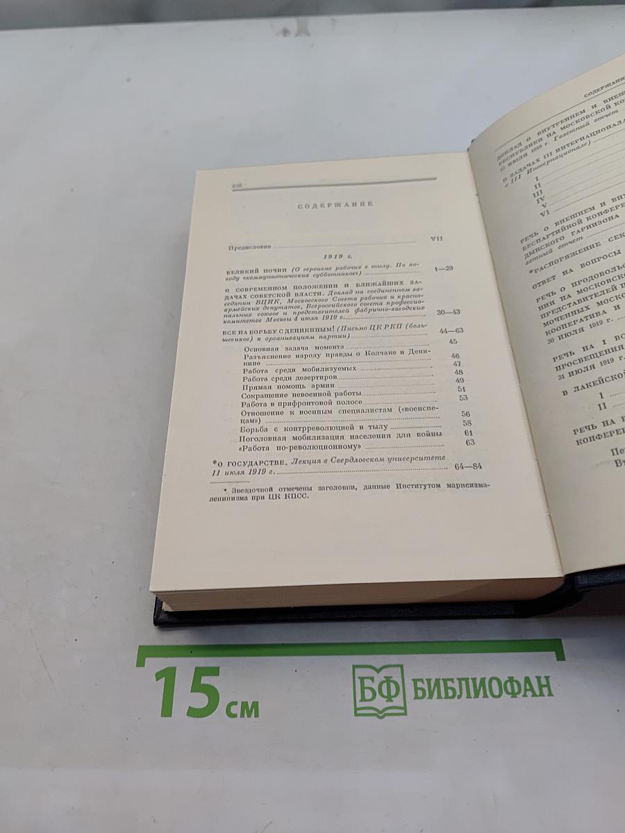 Полное собрание сочинений. Том 39. Июнь – декабрь 1919