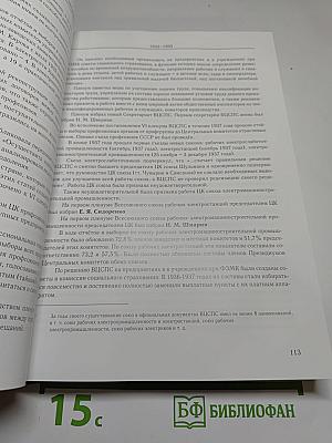 100-летие профсоюза энергетиков и электромашиностроителей России: Очерки истории
