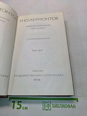 Собрание сочинений. Том первый. Стихотворения 1828-1841