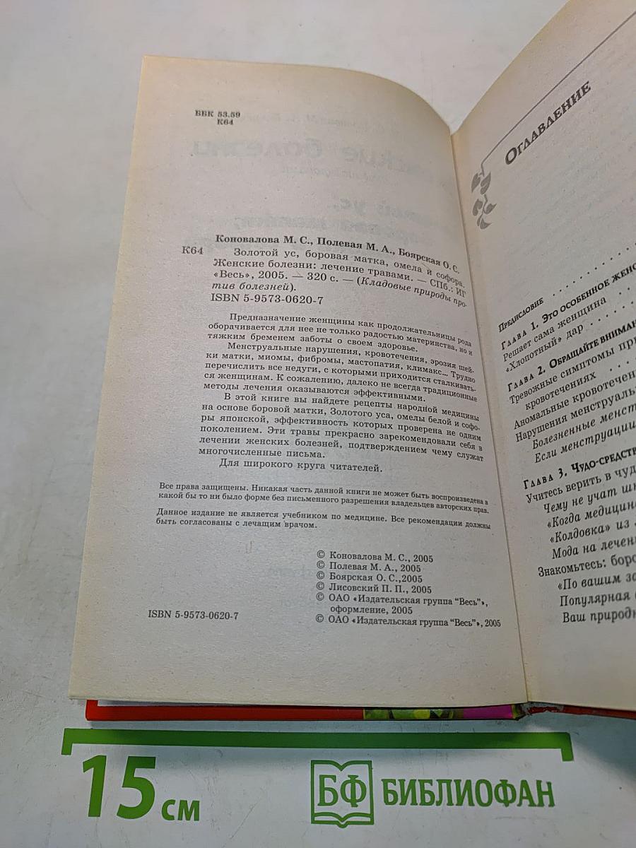 Женские болезни: золотой ус, боровая матка, омела и софора. Лечение травами