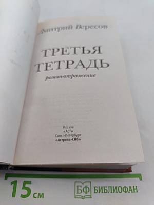 Третья тетрадь. Роман-отражение