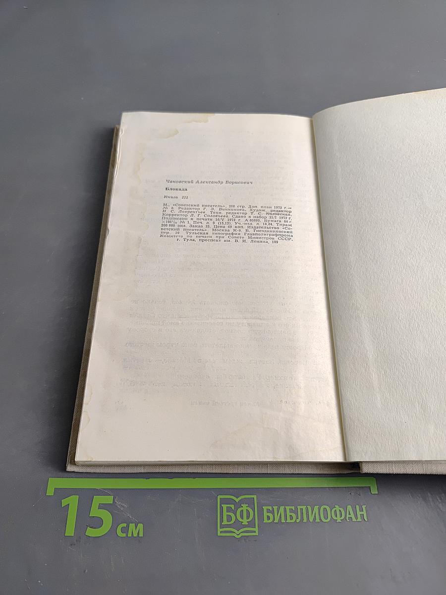 Блокада. Роман. Книга третья