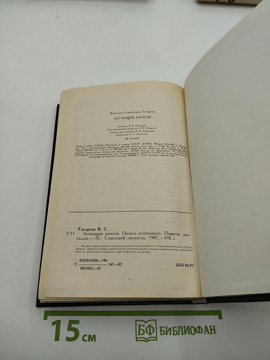 Летающие качели. Ничего особенного. Повести и рассказы