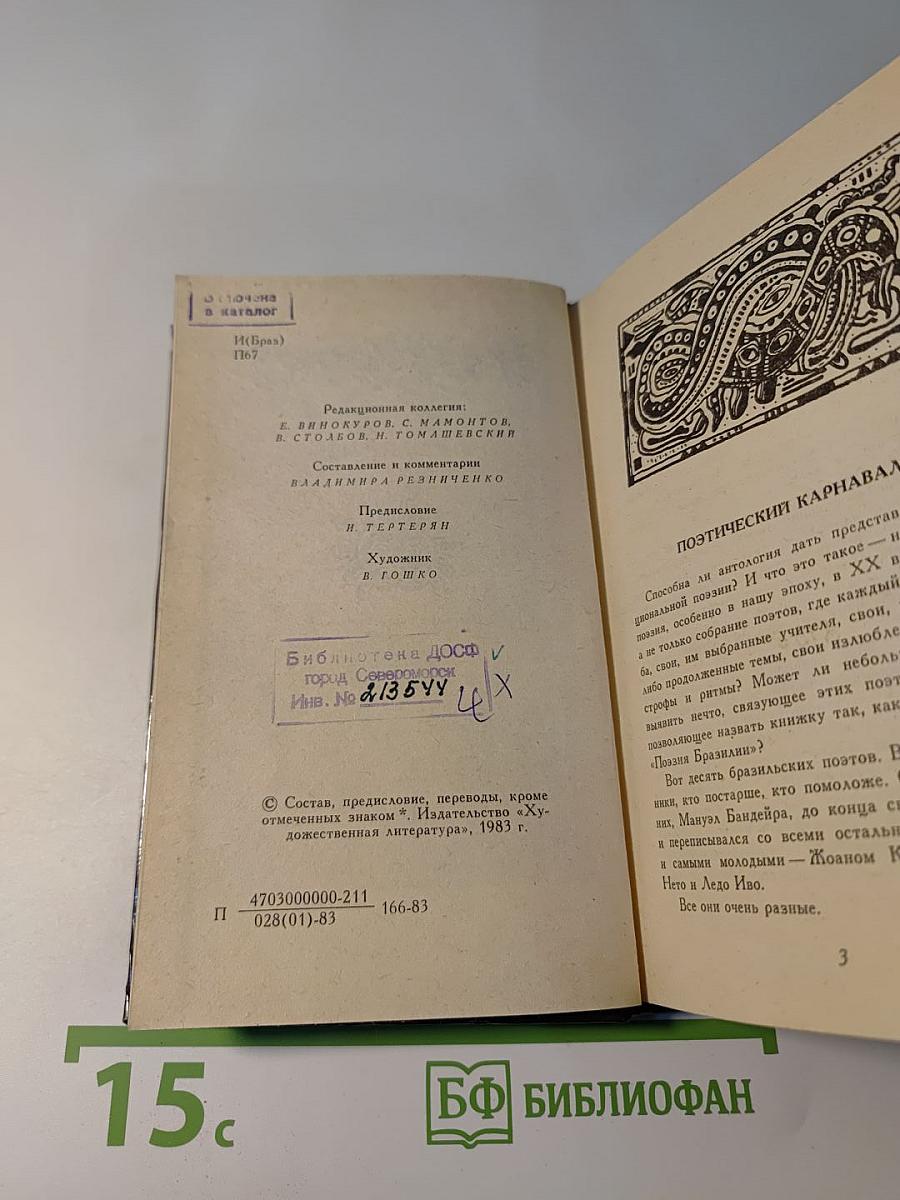 Поэзия бразилии