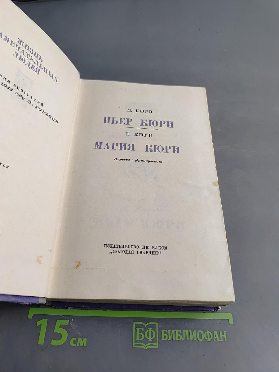 Пьер и Мария Кюри