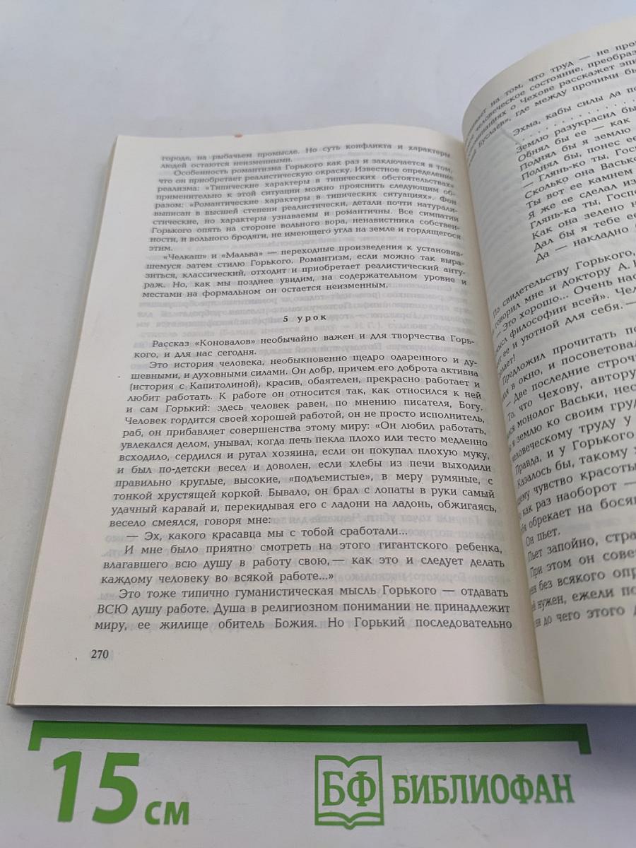 Уроки русской литературы