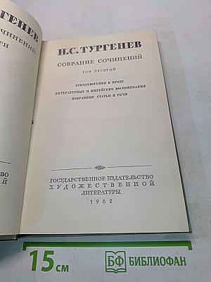 Собрание сочинений. Том десятый. Стихотворения в прозе. Литературные и житейские воспоминания. Избранные статьи и речи