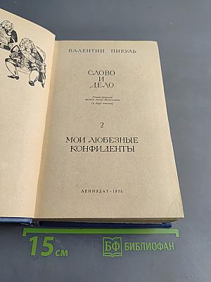 Слово и дело. Книга 2. Мои любезные конфиденты