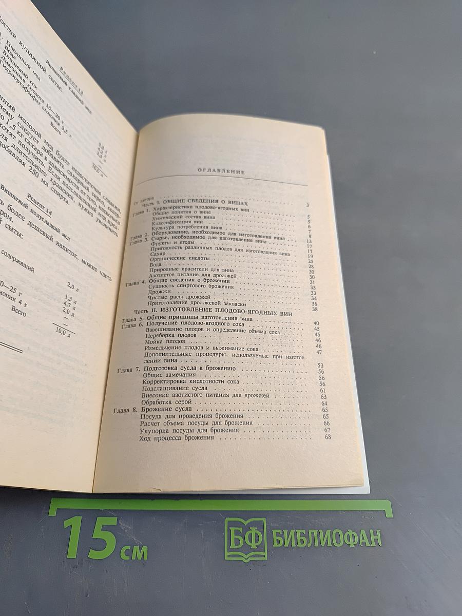 Домашнее изготовление вин