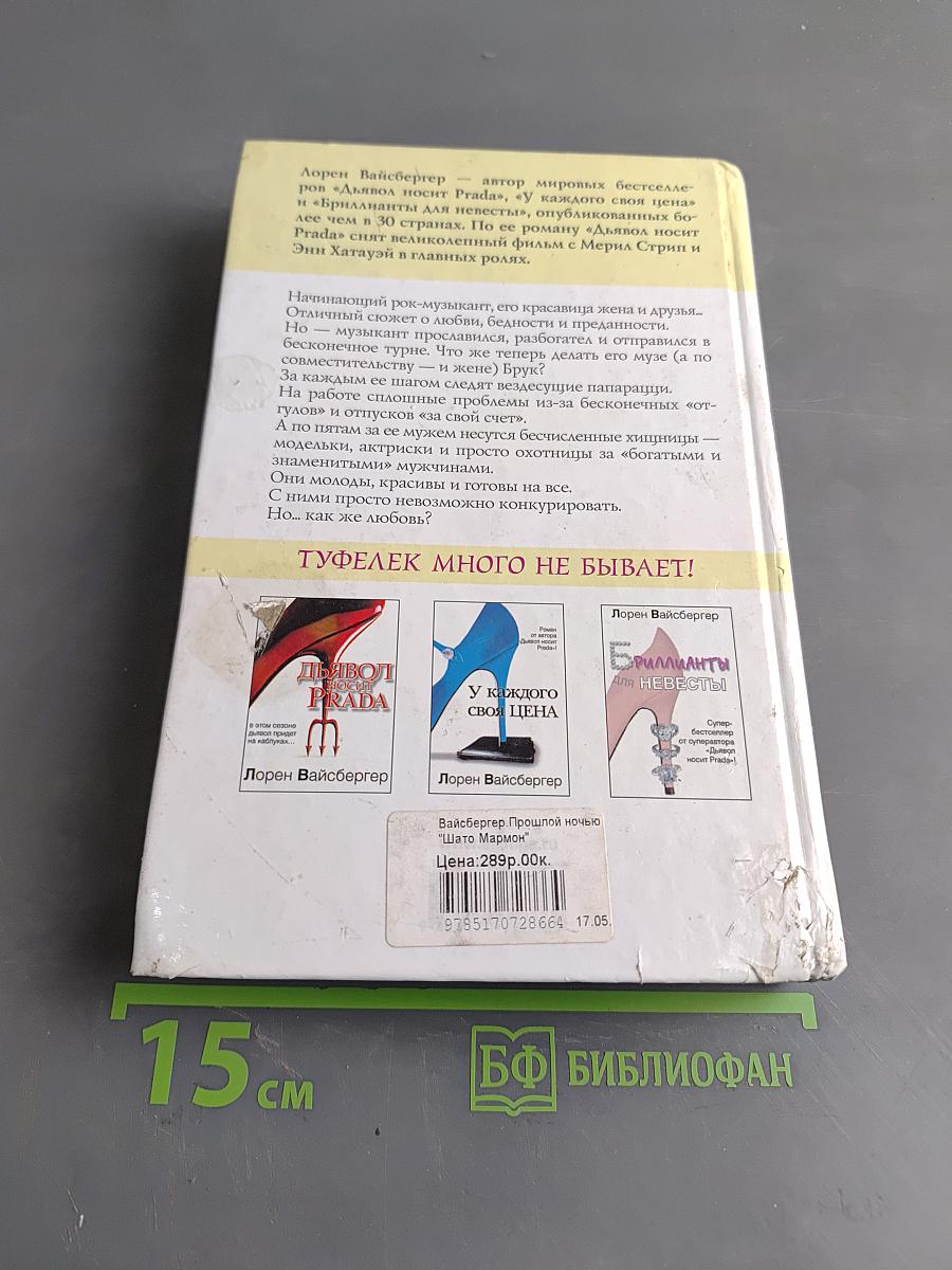 Прошлой ночью в «Шлято Мармон»