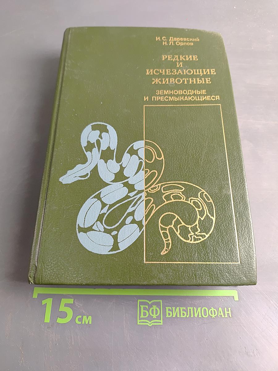 Редкие и исчезающие животные. Земноводные и пресмыкающиеся