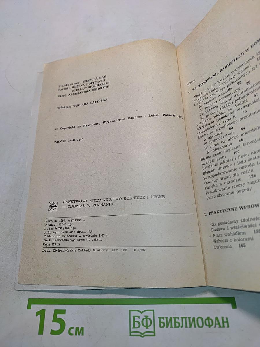 Radiestezja w domu i w ogrodzie