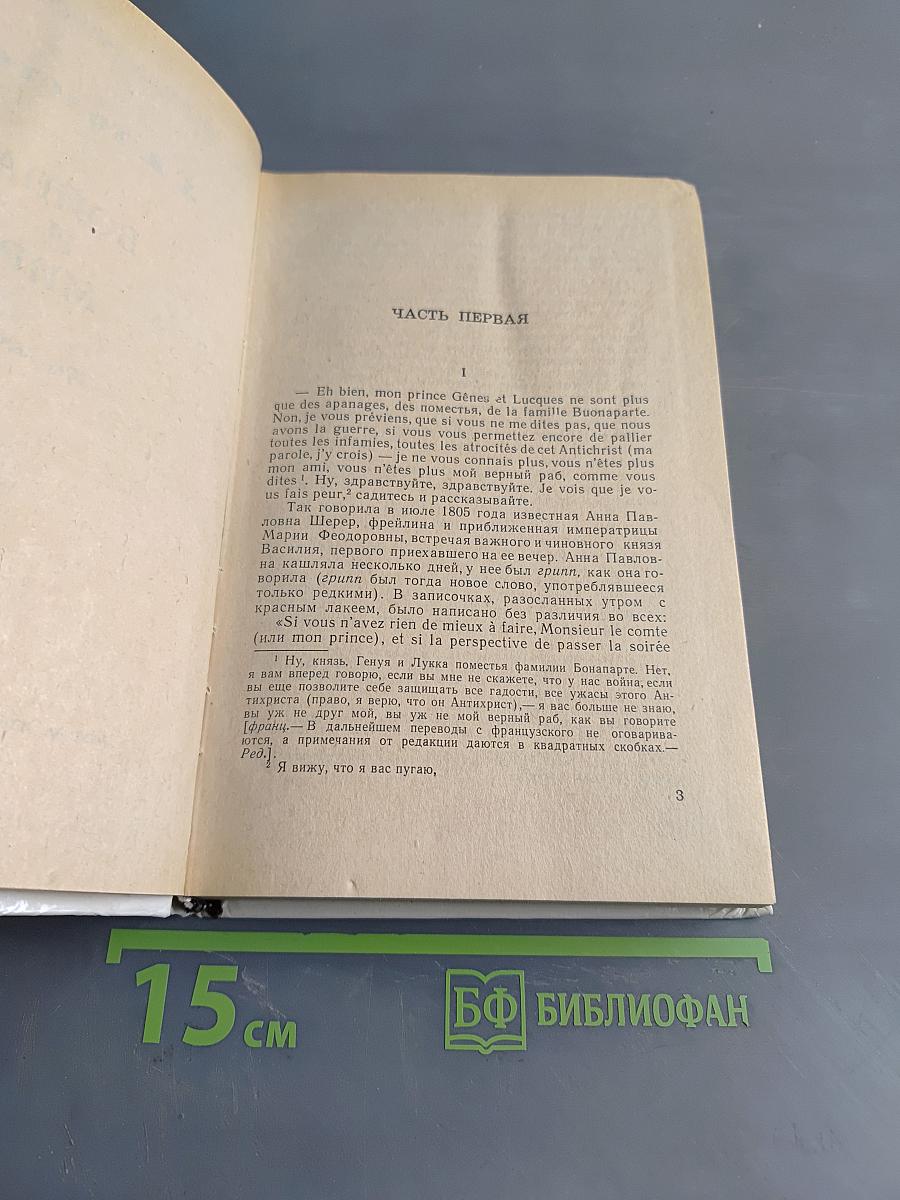 Война и мир. Том первый