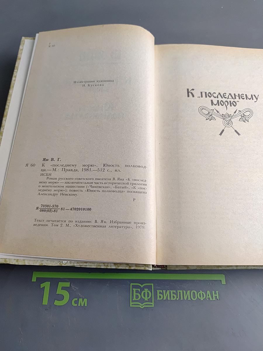 К последнему морю. Юность полководца