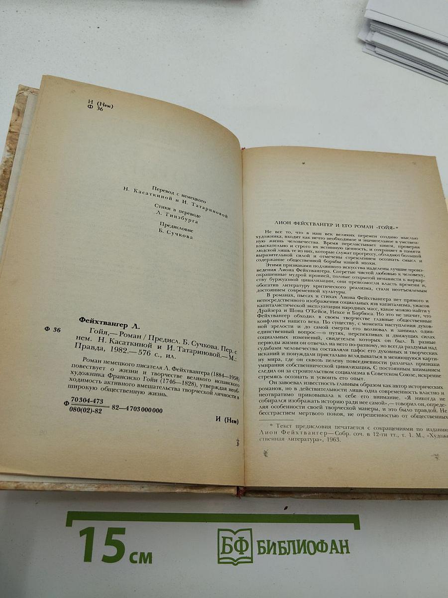 Гойя, или Тяжкий путь познания