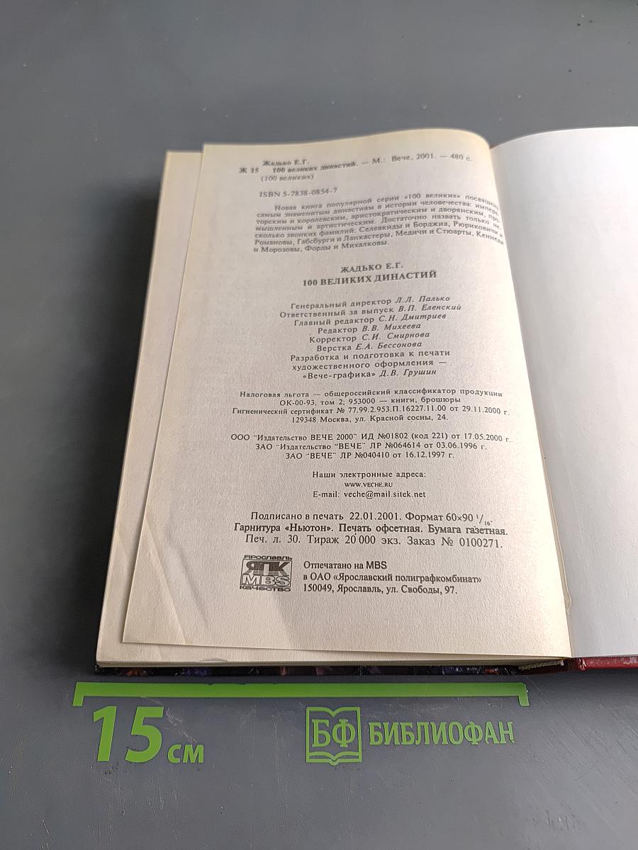 100 великих династий